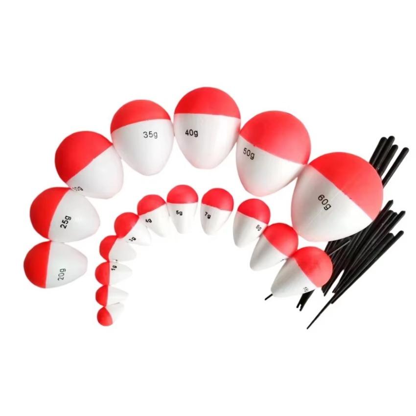 10Pcs/Set Fishs Float Sea Fishing Drift Foam Drift Big Belly Drifts Long Casting Drifts Drift Fishs Gear Fishing Tools