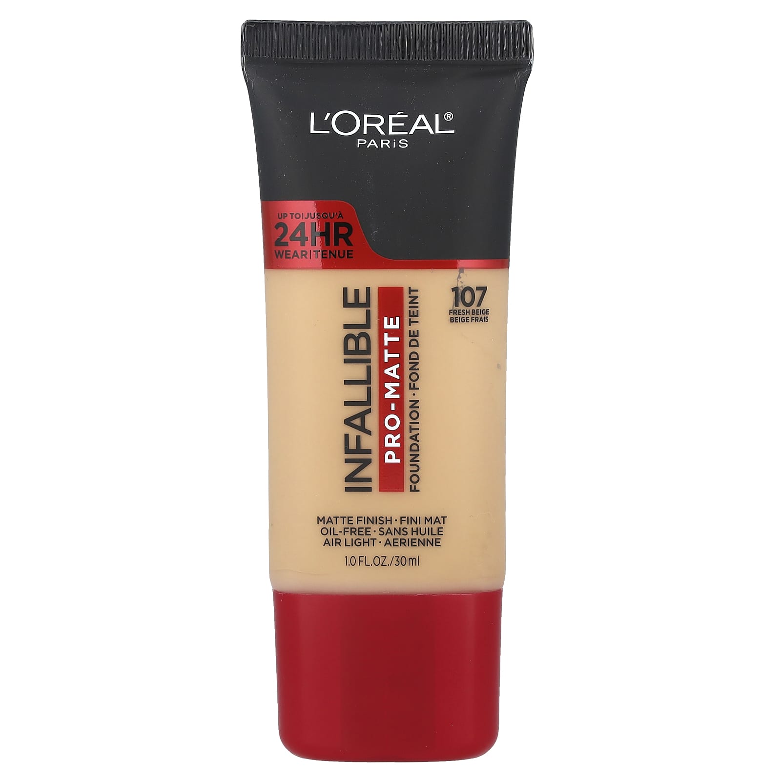 

L Oréal, Infallible Pro Matte Foundation, 107 Fresh Beige, 30Ml(1Fl Oz)