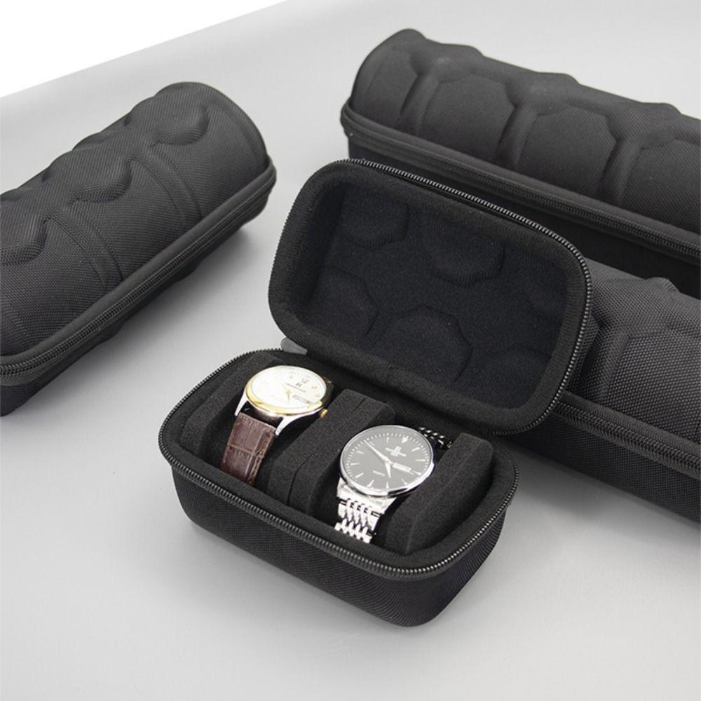 Waterproof Portable Watch Box EVA Material Watch Storage Bag Unique Travel Watch Organizer  for Men