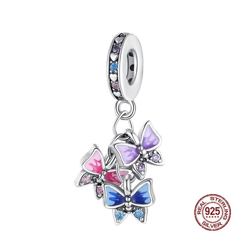 New In Fashion Copper Sisters On The Swing Charms Beads Fit Original 3Mm Charm Bracelet Bangle Diy Gift Jewelry