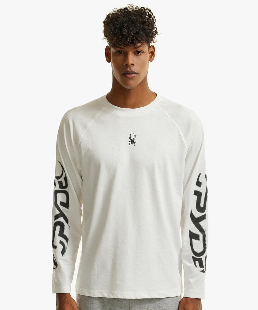 SPYDER Unisex Sleeve Graphic Long Sleeve T-Shirt Sphfcnrl303Uwht