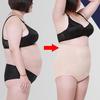 Women's Plus Size 2-in-1 Maternity Panties, High Waist Belly Support Tummy Control Postpartum Shapewear Safety Briefs