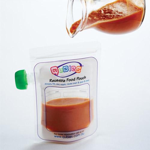 Qubies Qubies Reusable Food Pouches 10pk