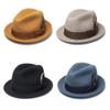 Adult Trilby Hat Comfortable French Style Ribbon Hat Band Hat Adult Festival Party Festival Formal Gathering Fedoras Hat