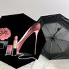 1 Stück Lippenstift-Regenschirm für High Heels – 8-Rippen verstärkt, tragbar, faltbar, für Reisen, geeignet für alle Jahreszeiten, Outdoor-Gebrauch – J324