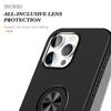 For iPhone 16 Pro Case Kickstand PC+TPU Phone Cover Magnetic Car Mount