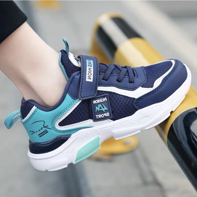 Boys' Shoes Spring and Autumn Models Breathable Mesh Summer Hollow Children's Sports Shoes