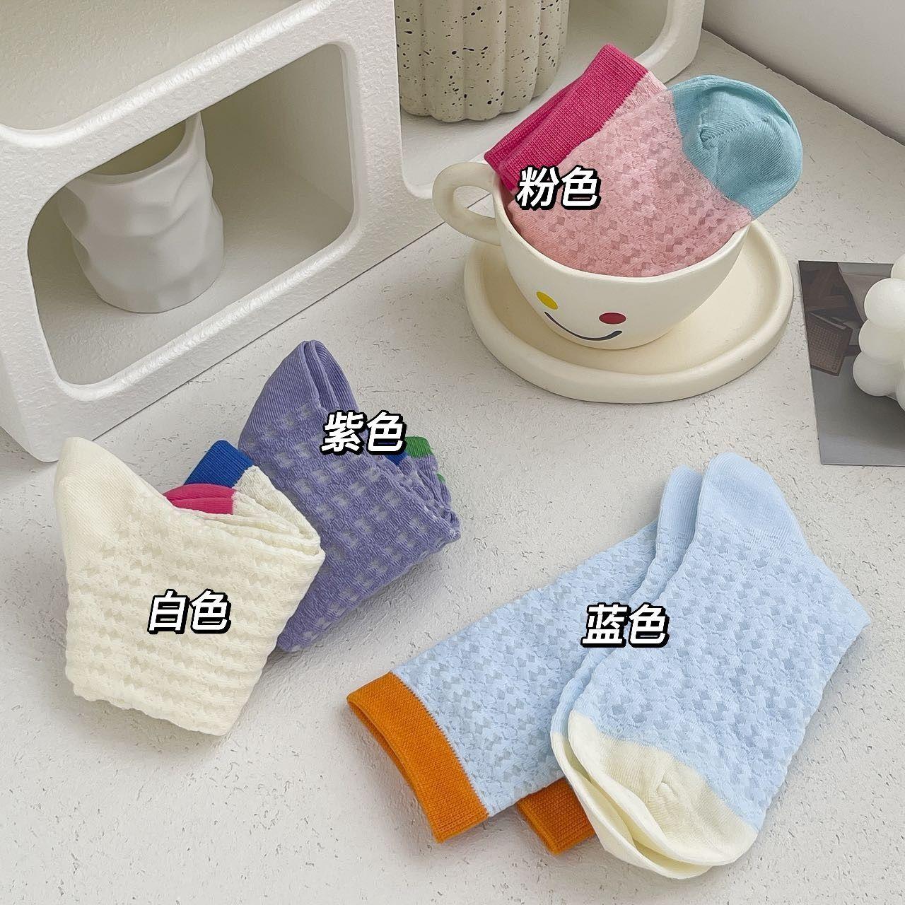 

Dopamine Girl Look Over!! Super Worthy Socks! Really Love It! Mesh Hollow Design One size fits all фіолетовий