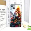 Cartoon Christmas-themed Santa Claus Phone Case for IPhone 16 12 11 14 13 15 Pro Max Mini X XS MAX XR SE2 7 8 14 Plus Soft Cover