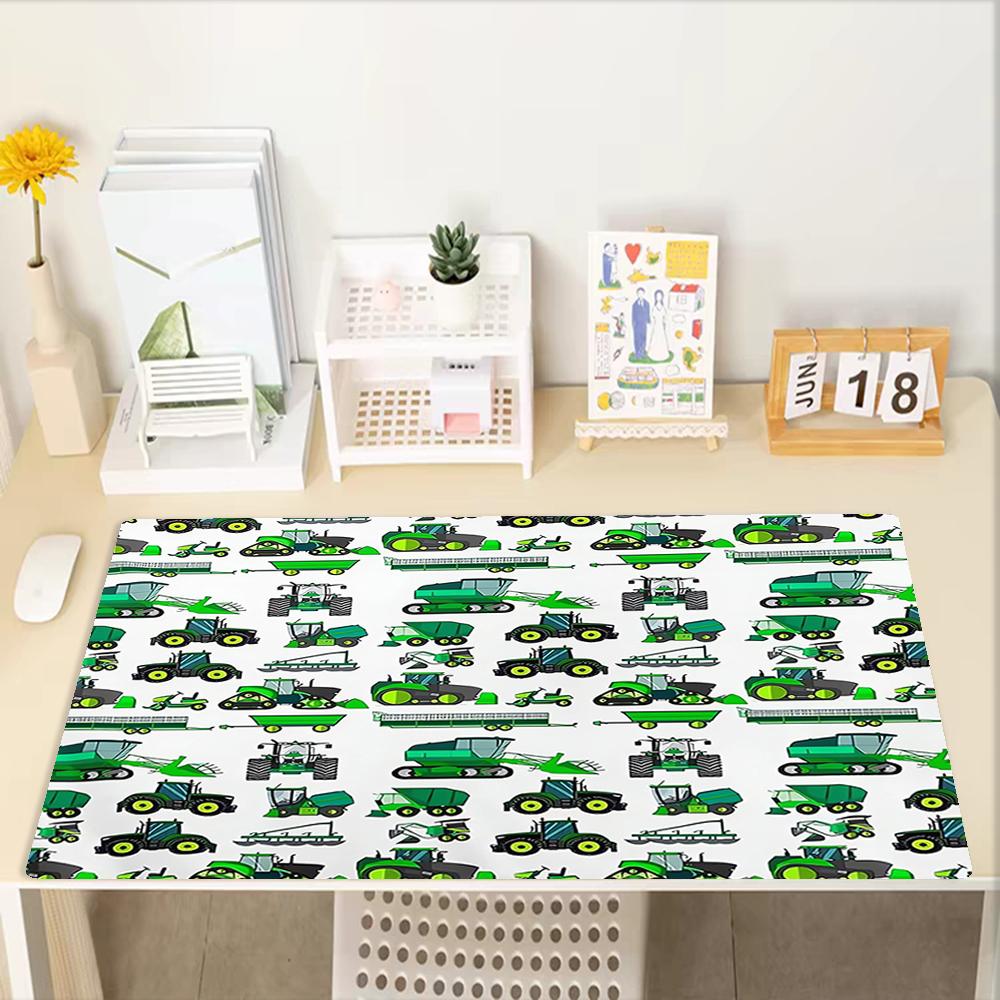Tappetino Mouse Tema Camion, Base in Gomma Antiscivolo, Multifunzionale per Ufficio e Casa, Perfetto per la Personalizzazione dello Spazio di Lavoro.