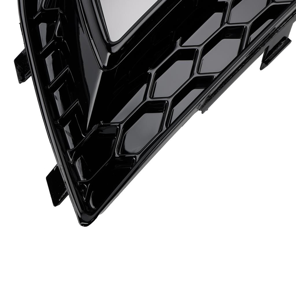 Schwarze Nebelscheinwerferabdeckung Gitter 8K0807681K 8K0807682K Passend für A4 B8.5 2013-2015 Standardstoßstange