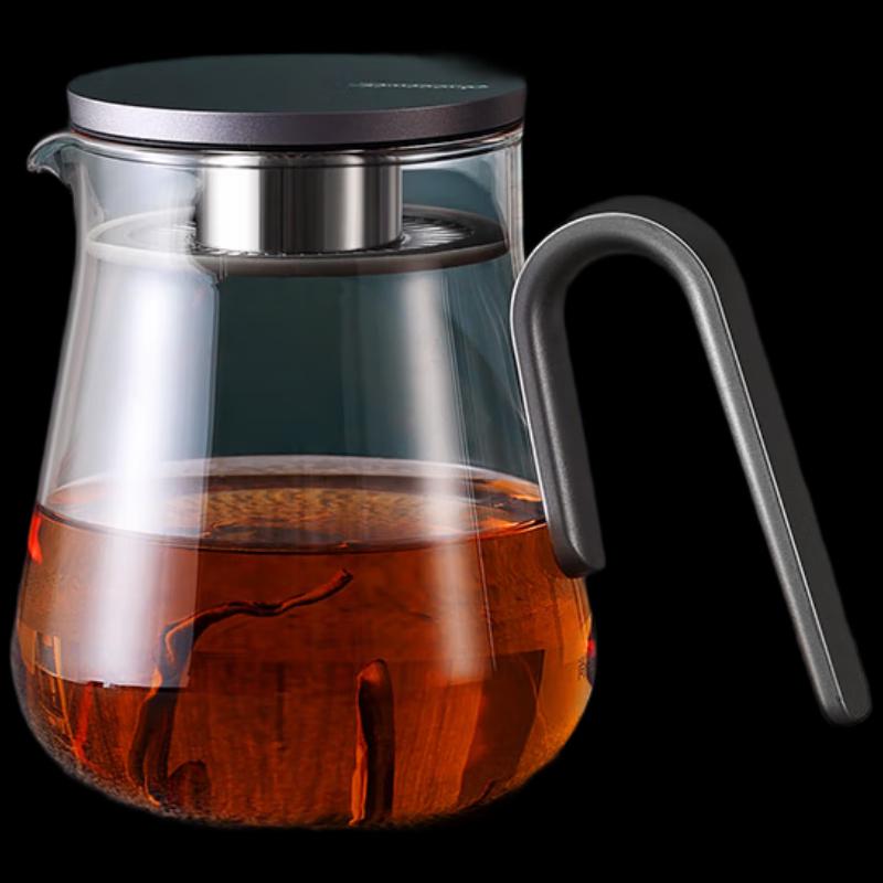 Shangming Thickened Heat-Resistant Glass Teapot with Aluminum Lid