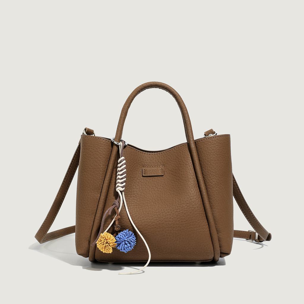 Bucket Bag, Simple Large Capacity Handbag, Fashionable Bag, Crossbody Bag, Women's Versatile Commuting Shoulder Bag