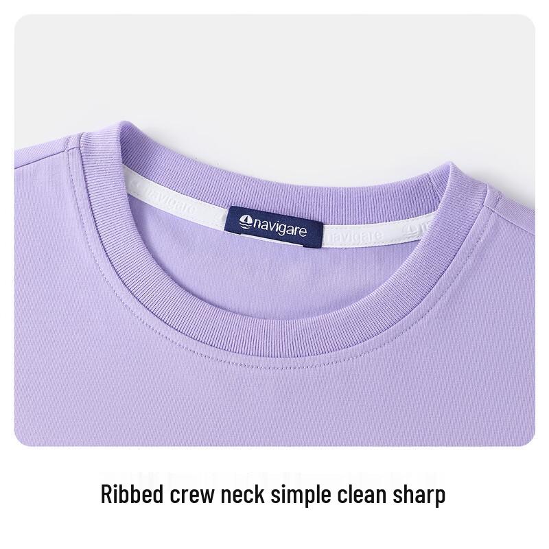 Navigare Girls' Comfortable & Breathable Short Sleeve T-Shirt