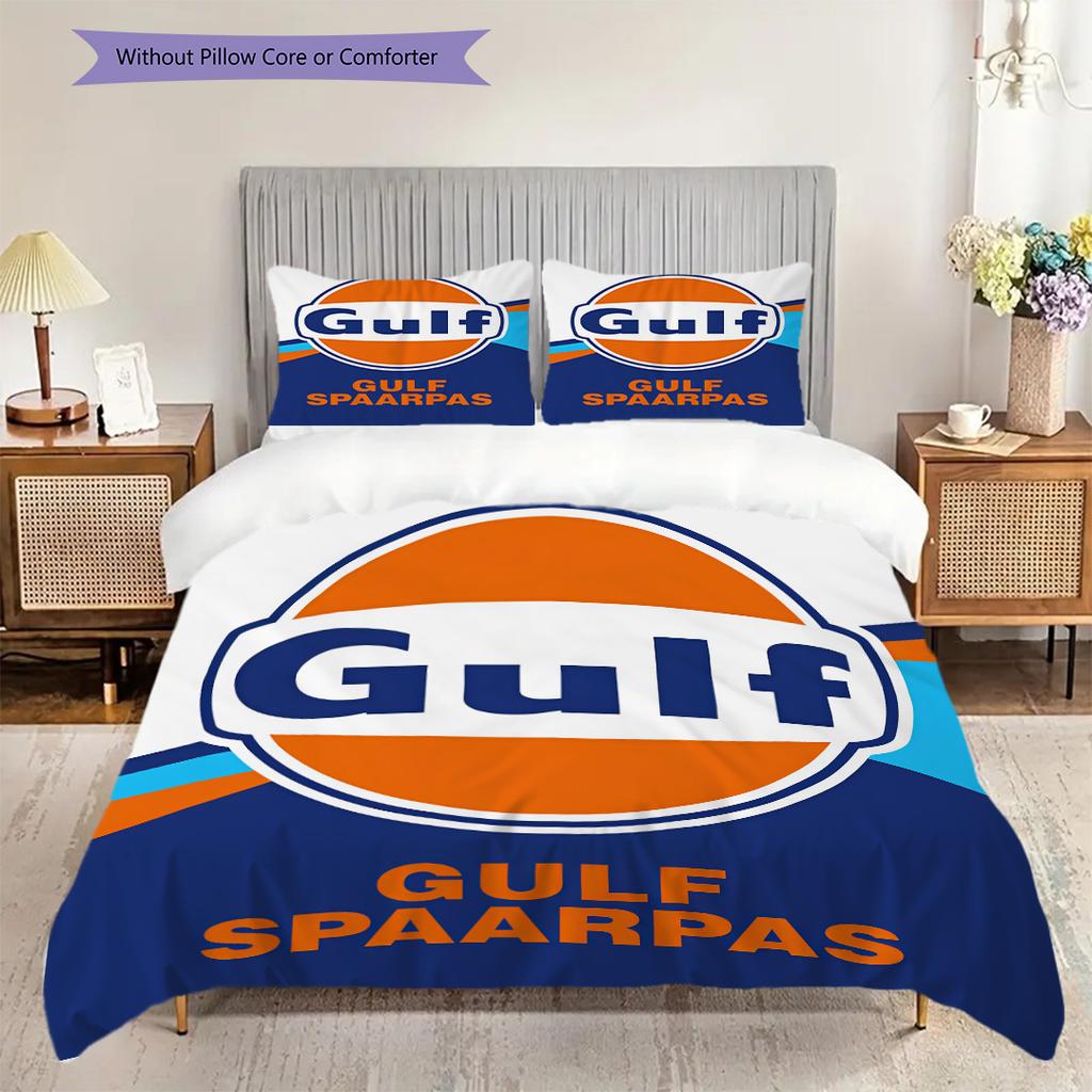 Gulf Heuer Emblem Bedding 1 Duvet Cover 2 Pillowcase Without Core Duvet Cover And Pillowcase Christmas Birthday Gift Soft And Comfortable
