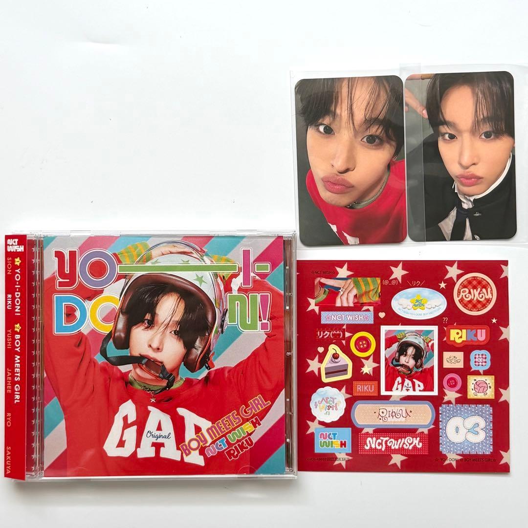 Used NCT WISH YO-I-DON! Riku Photocard Set