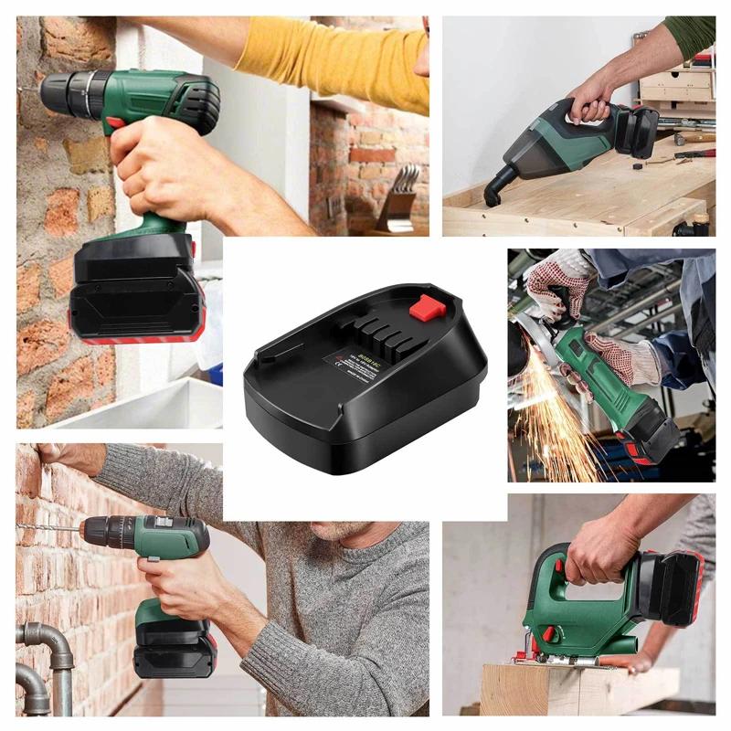Adapter Converter For Dewalt For Makita/Bosch/Milwaukee 18V Li-ion Battery to For Bosch C 14.4v 18v Battery Electric Drill Tool