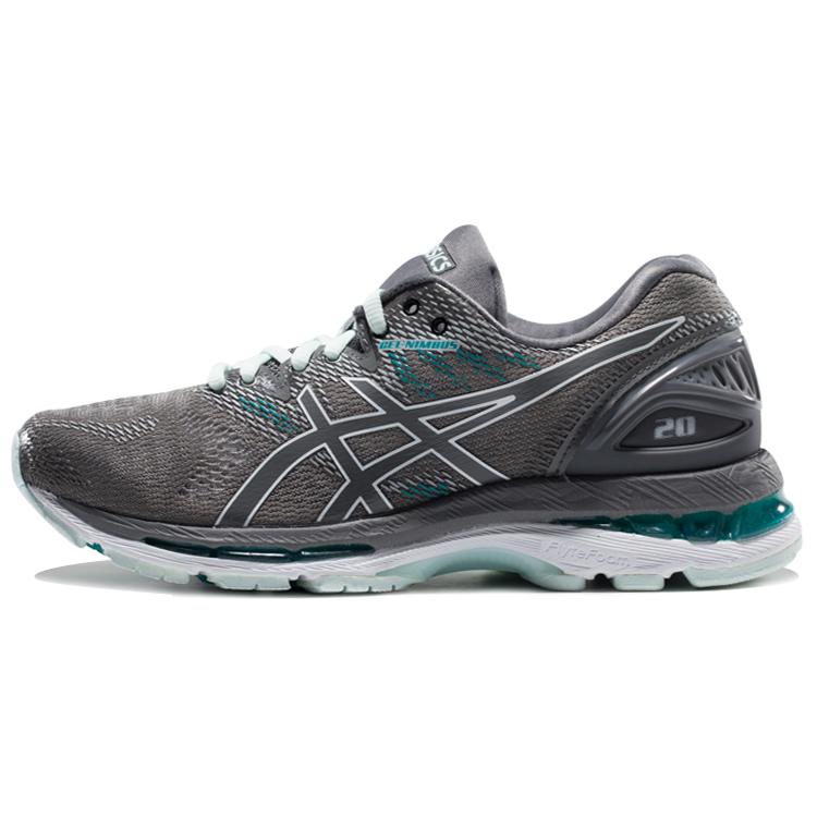 New Asics Gel Nimbus 20 'Grey White' Women's T850N-020