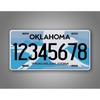 Personalized Oklahoma Explore Themed Decorative Tag Ideal for Home Decor (Only Decoration)