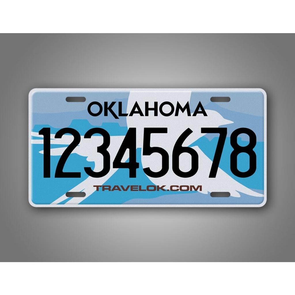 Personalized Oklahoma Explore Themed Decorative Tag Ideal for Home Decor (Only Decoration)