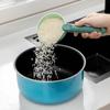 Solid Color Stainless Steel Rice Scoop Universal Non-stick Yellow Copper Coffee Rice Powder Green Storage
