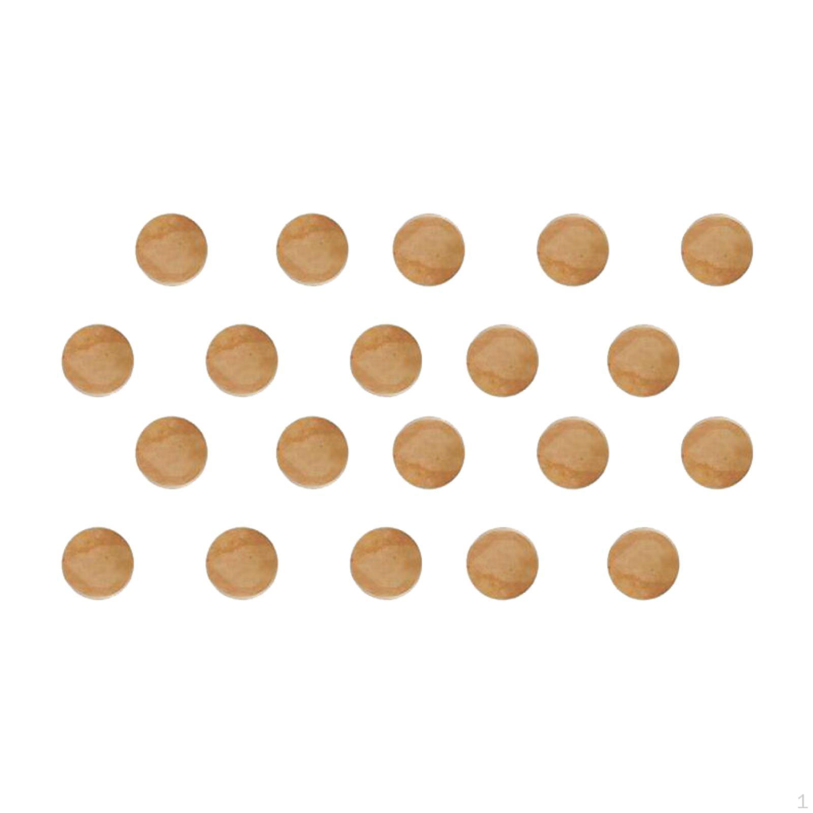 

20 штук корковых подушечек для обслуживания трубы, запчасти для духовых инструментов L