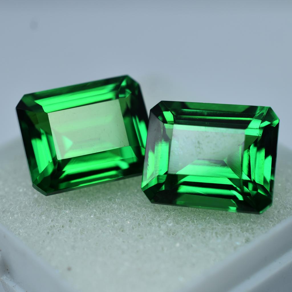 Tsavorite Garnet Flawless Ceylon 20 Ct Loose Gemstones Emerald Excellent Cut AAA