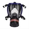 Full Face Respirator Gas Mask 40 Mm Activated Carbon Filter Canister Suitable for Fumes Chemical, Spray Paint, Tactical-survival