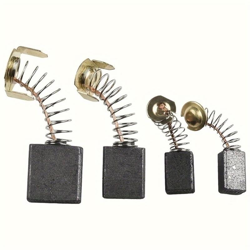 40 Stück Kohlebürsten-Set mit 10 Modellen Kupferinfundierte elektrische Motorreparaturbürste für Industrieanlagen