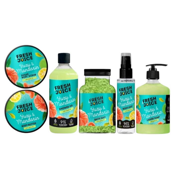 Yuzu & Mandarin Fresh Juice Body Care Set