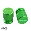 Car Wheel Tire Valve Caps Tyre Stem Covers Airdust Waterproof For Mitsubishi Eclipse Cross Badge Ralli Art 4PCS