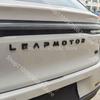 For Leapmotor C10 C16 C11 B10 Blackened Car Emblem Letter Sticker Black Warrior Exterior Modification Accessories