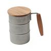 Stainless Steel Beer Cup Vintage Mug With Cover For Coffee Travel Drinking Kitchen Dining Accessory In Stock Wholesale