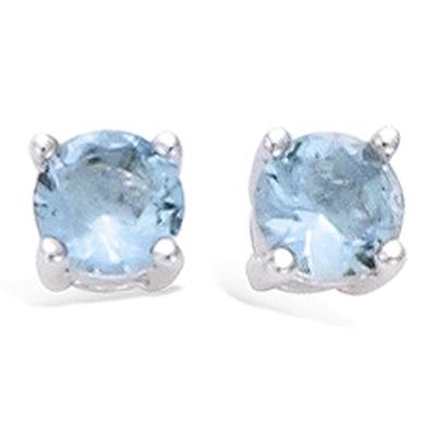 [J6944] - BO Argent 'Essentiel' μπλε ασημί (ροδιωμένο) - 4 χιλ.