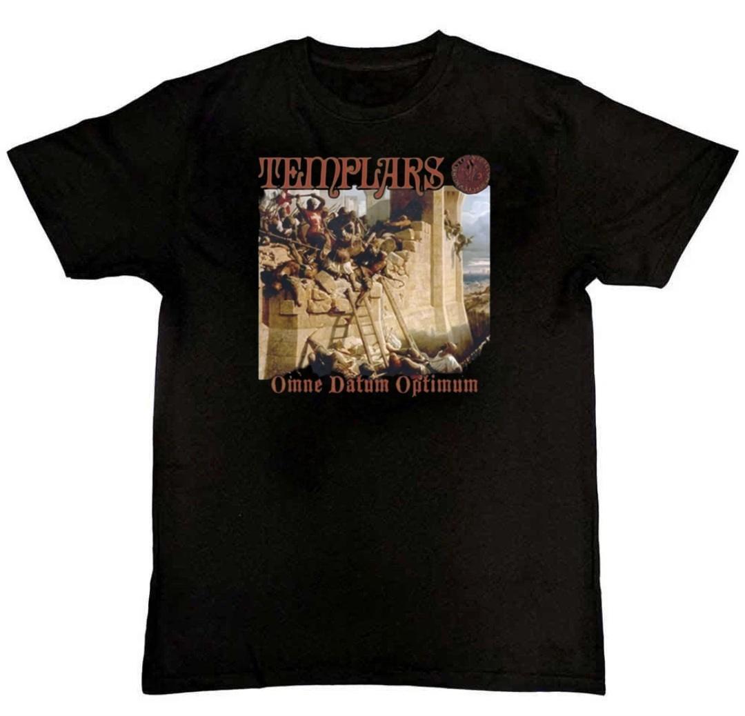 The Templars Omne Datum Optimum Album Mens T-Shirt XXXL
