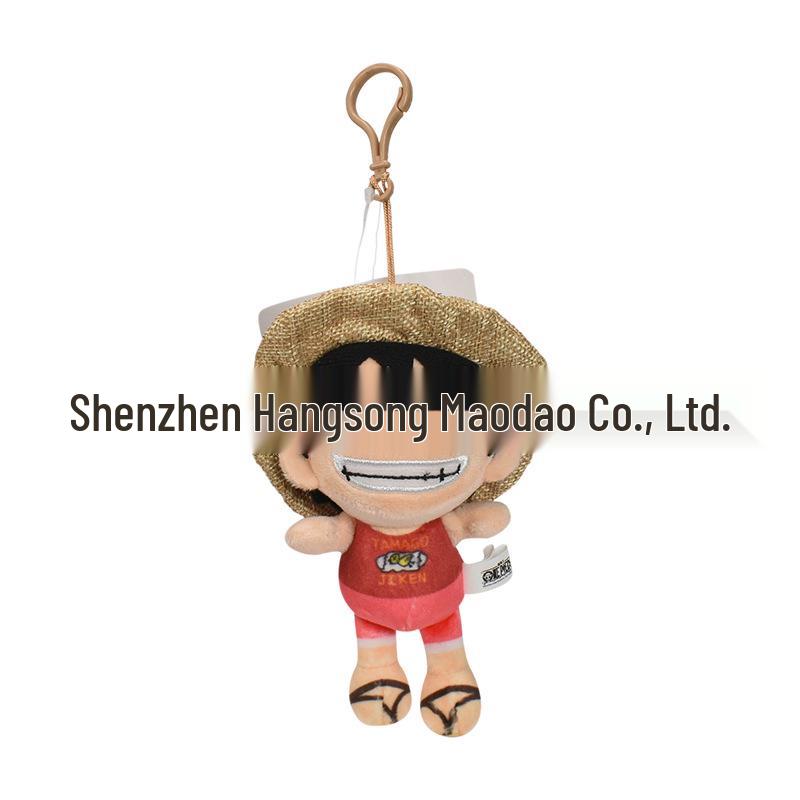 One Piece Luffy, Chopper & Zoro Plush Pendants – Creative Anime Dolls