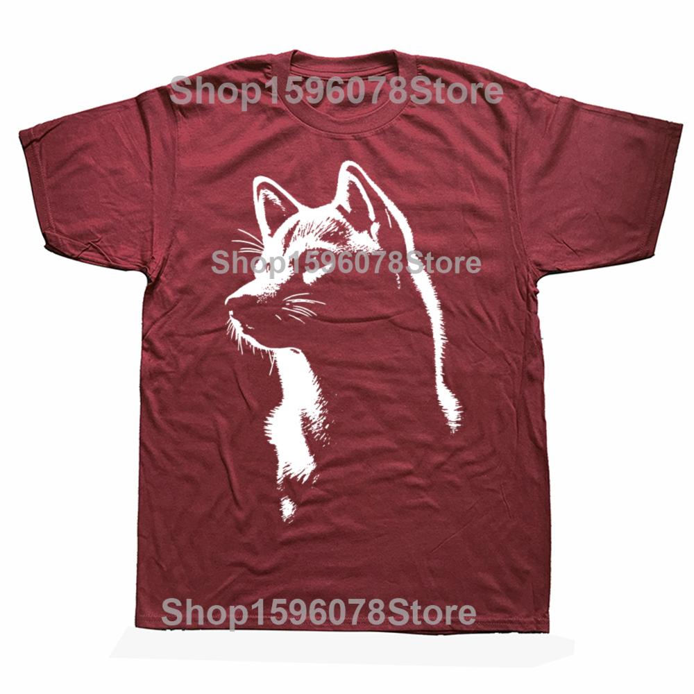 Funny Shiba Inu Face Art Design For Dog Owner Graphic T-shirts Men Fashion Casual Tshirt 100% Cotton Loose Oversized T Shirt
