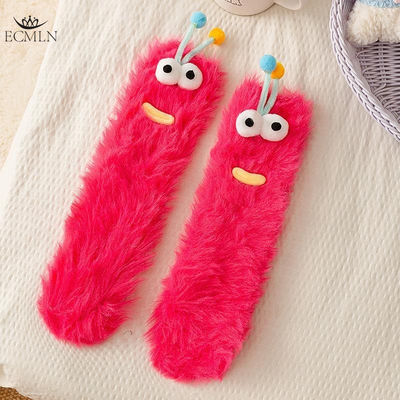 Autumn Winter Coral Fleece Floor Socks Funny Socks Couple Sleep Sock Fuzzy Socks Christmas Stockings Socks