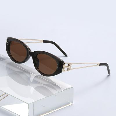 Cat Eye Sunglasses Kunst Casual Versatile Korean Version Women's Sunglasses Sunscreen Advanced Sense
