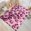 Pink Leopard Patterncarpet Yoga Living Room Room Decor Children's Crawling Mat Doormat Area Rug Games Floor Mat