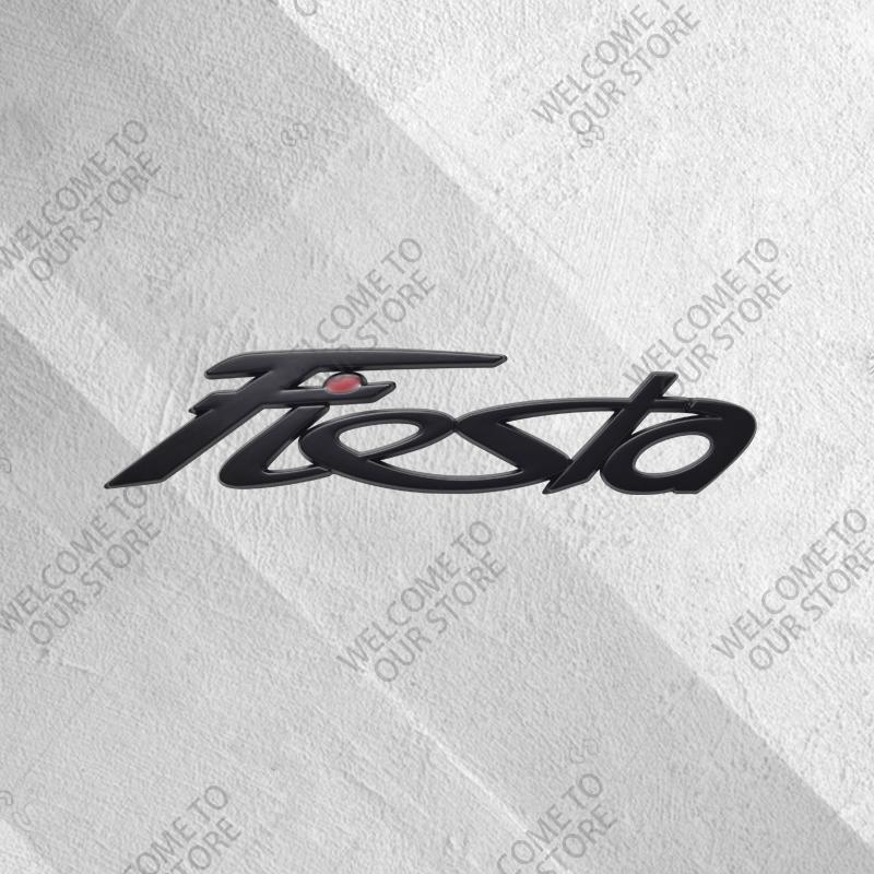 

3D Metal For Fiesta ST Line MK3 MK5 MK7 Car Logo Badge Decor Rear Trunk Sticker Emblem Decoration Sticker Auto Accessories
