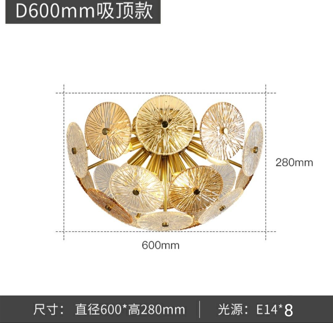 Роскошный Золотой Хрустальный Подвесной Светильник Шар Круглый Стеклянный Потолочный Светильник Внутреннее Украшение Подвесной Светильник Для Гостиной Столовой Спальни