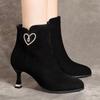 New and Elegant Matte Soft Leather Fashion Women's Boots and Shoes