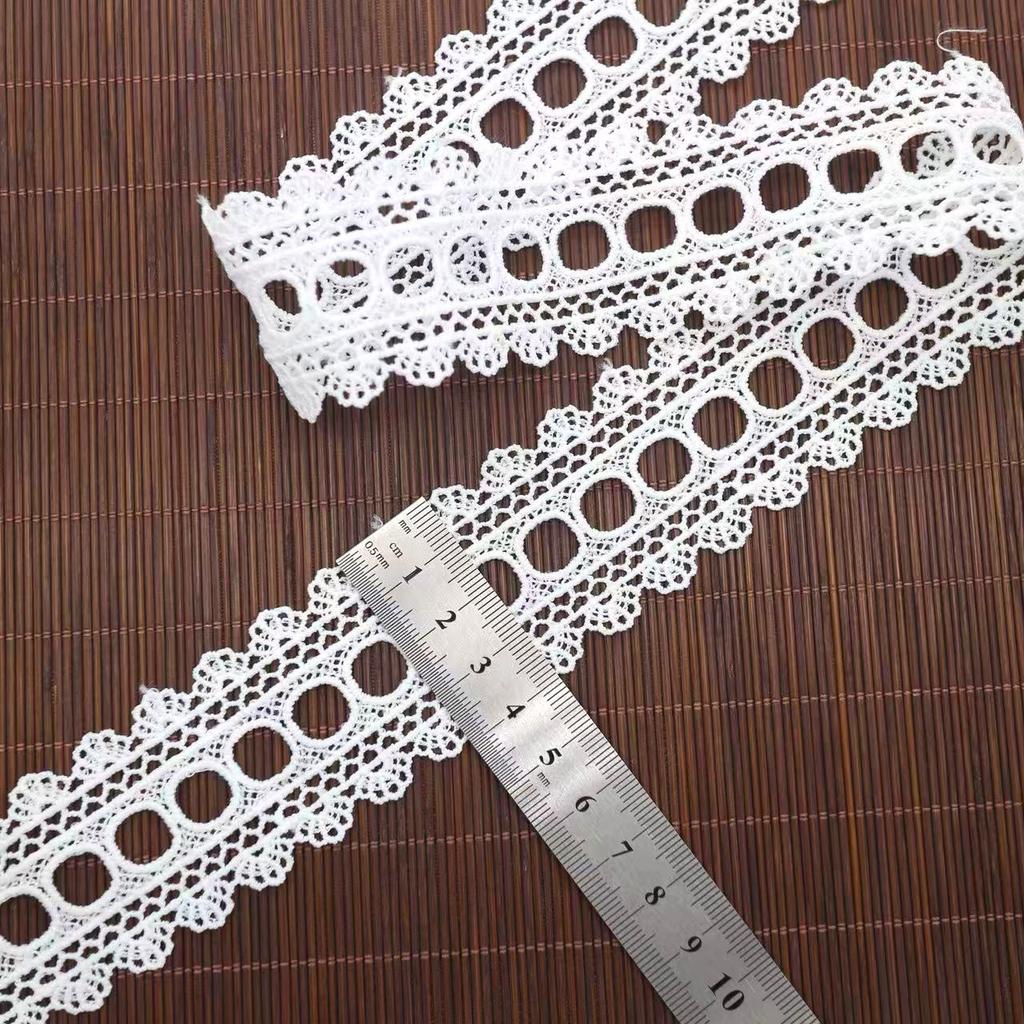 New Wearable Ribbon Hollow Water-Soluble Embroidery Lace Barcode, Clothing Decoration Ingredients Lace Lace Accessories