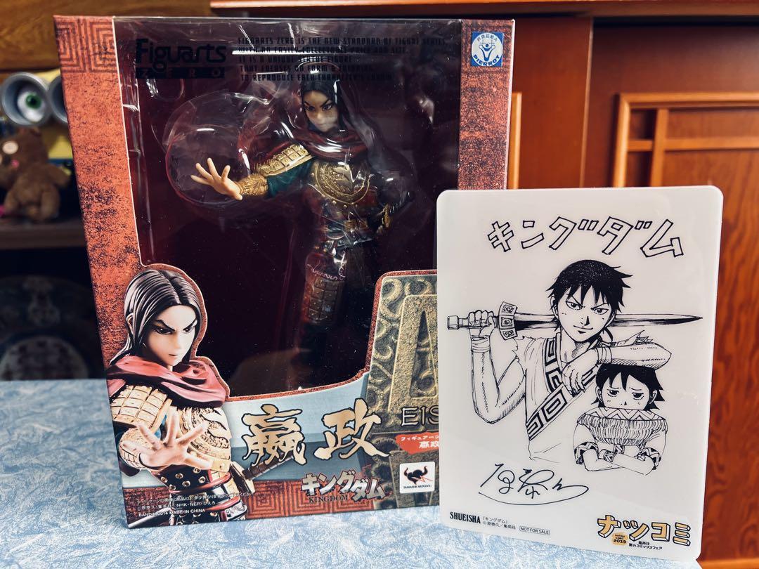 

[Б/У] Bandai Figarts Фигурка Ин Чжэна Королевство Автограф Настольный коврик