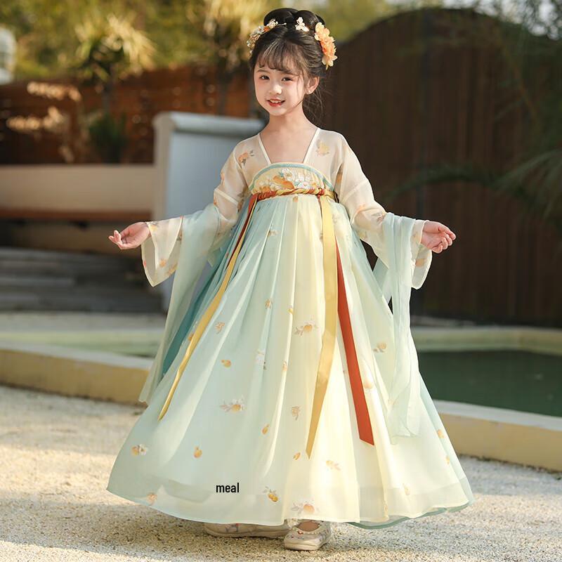 

Girls Chinese Style Hanfu Princess Dress 150