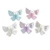Transparent Colored Transparent Butterfly Accessories Acrylic Butterfly Beads  Jewelry Making