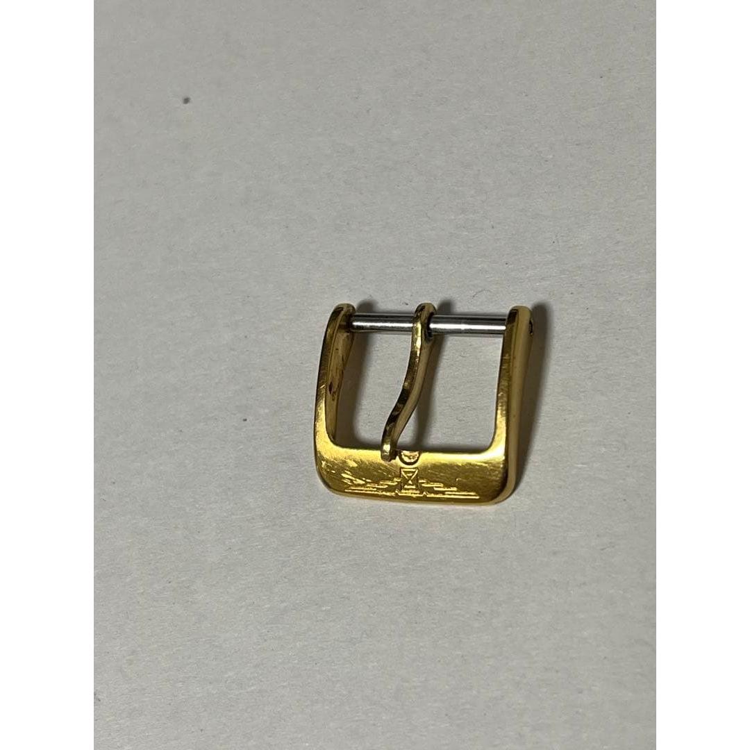 Used Longines Watch Buckle Gold Color 16mm 10