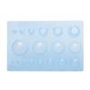 13x20cm DIY Mini Plastic Paper Quilling Mould Half Ball Domes 3D Domes Craft Tool