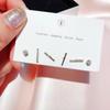 S925 Silver Exquisite European & American Style Diamond Earrings for Women - Luxurious & Fashionable, Versatile Ear Buckles
